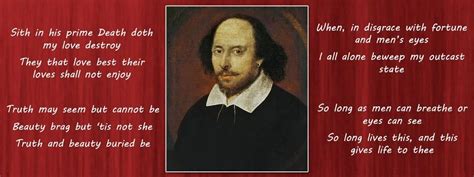 william shakespeare most famous poems